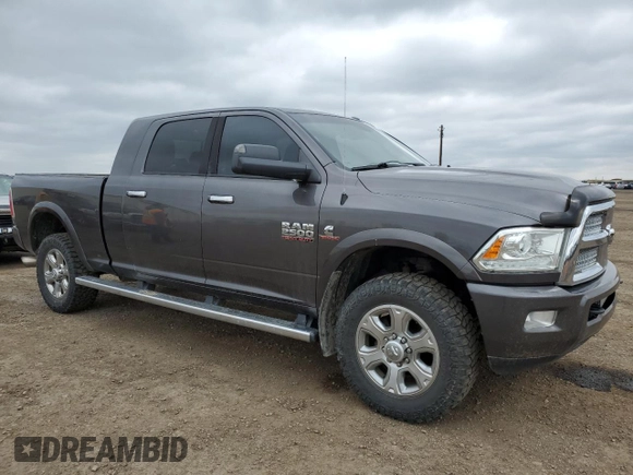 2015 Ram 2500 Longhorn with VIN 3C6UR5PL9FG602993, listed as a Copart auction lot 57518015 with 340,119 mi miles and Salvage title. Bid and sale history available at DreamBid. Image 4.
