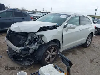 2014 Acura RDX Tech Pkg with VIN 5J8TB3H50EL004274, listed as a IAAI auction lot 41700055 with 163,318 mi miles. Bid and sale history available at carsss.com. Image 2.