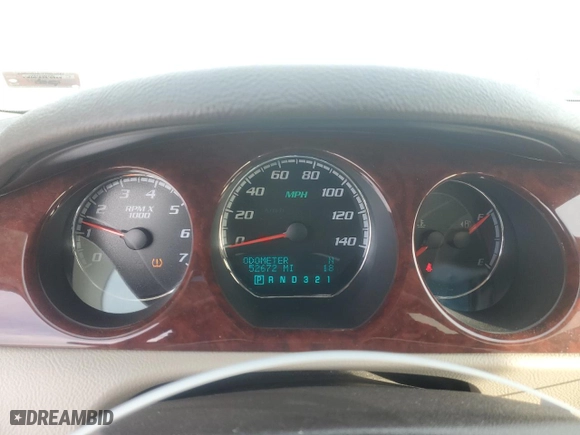 2009 Buick Lucerne CXL-4 with VIN 1G4HD57MX9U112562, listed as a Copart auction lot 89088515 with 52,672 mi miles and Salvage Title. Bid and sale history available at carsss.com. Image 9.