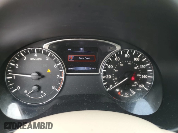 2016 Nissan Altima SL with VIN 1N4AL3AP7GC144474, listed as a Copart auction lot 53754075 with 26,945 mi miles and Salvage title. Bid and sale history available at DreamBid. Image 9.