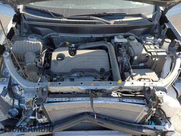 2024 Chevrolet Equinox LT with VIN 3GNAXUEG2RS116701, listed as a Copart auction lot 52525475 with 23,405 mi miles and Salvage Title. Bid and sale history available at DreamBid. Image 11.