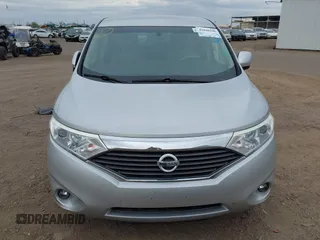 2015 Nissan Quest SV with VIN JN8AE2KP8F9125445, listed as a IAAI auction lot 42040196 with 125,218 mi miles. Bid and sale history available at carsss.com. Image 6.