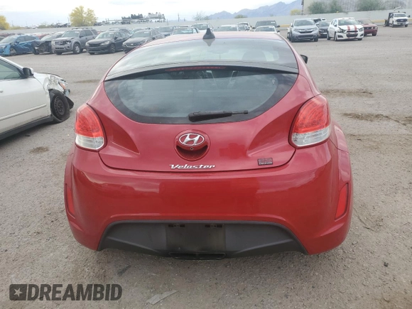2014 Hyundai Veloster RE:FLEX z VIN KMHTC6AD3EU212525, wystawiony jako Copart lot #52935475 z przebiegiem 54 086 mil mil oraz Szkoda całkowita • Salvage title. Historia ofert i sprzedaży dostępna na DreamBid. Obrazek 6.