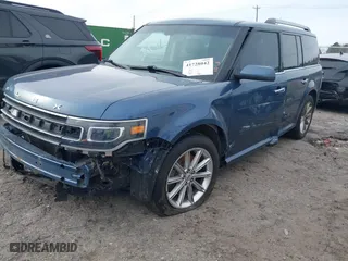 2019 Ford Flex Limited with VIN 2FMHK6D86KBA26163, listed as a IAAI auction lot 41728042 with 124,417 mi miles. Bid and sale history available at carsss.com. Image 2.