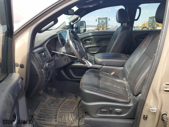 2021 Nissan Titan XD SV with VIN 1N6AA1FB5MN507160, listed as a Copart auction lot 72225134 with 100,987 mi miles and Salvage Title. Bid and sale history available at carsss.com. Image 7.