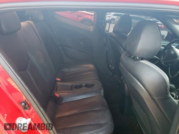 2016 Hyundai Veloster Turbo with VIN KMHTC6AE1GU273481, listed as a Copart auction lot 59571615 with 117,232 mi miles and Salvage title. Bid and sale history available at DreamBid. Image 10.