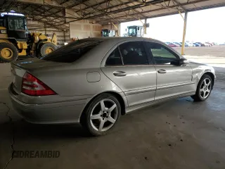2006 Mercedes-Benz C 280 Luxury with VIN WDBRF54H76A904559, listed as a Copart auction lot 80282224 with 164,401 mi miles and Salvage Title. Bid and sale history available at DreamBid. Image 3.