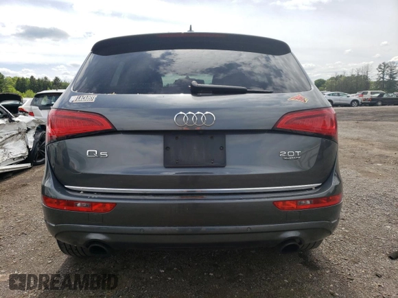 2017 Audi Q5 Premium с VIN WA1C2AFP2HA077986, выставлен на аукционе Copart как лот 55912545 с пробегом 128 263 миль миль и Списание • Salvage title. История ставок и продаж доступна на DreamBid. Изображение 6.