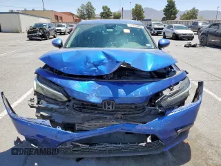 2023 Honda Civic EX с VIN 2HGFE1F7XPH310539, выставлен на аукционе Copart как лот 57753885 с пробегом 26 878 миль миль и Списание • Salvage title. История ставок и продаж доступна на DreamBid. Изображение 5.