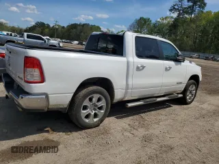 2020 Ram 1500 Big Horn with VIN 1C6SRFFT7LN359430, listed as a Copart auction lot 50228925 with 141,636 mi miles and Salvage Title. Bid and sale history available at carsss.com. Image 3.