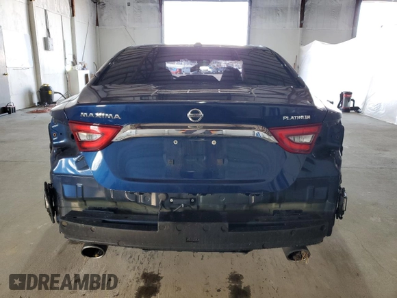2017 Nissan Maxima SV with VIN 1N4AA6AP8HC397053, listed as a Copart auction lot 52609685 with 149,562 mi miles and Salvage title. Bid and sale history available at DreamBid. Image 6.