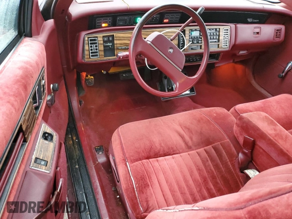 1990 Buick Regal with VIN 2G4WB14T4L1421545, listed as a Copart auction lot 43361855 with 50,580 mi miles and Salvage Title. Bid and sale history available at DreamBid. Image 8.