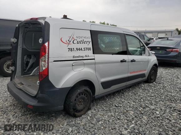 2022 Ford Transit Connect XL with VIN NM0LS7S21N1519765, listed as a Copart auction lot 60468335 with 126,462 mi miles and Salvage title. Bid and sale history available at DreamBid. Image 3.