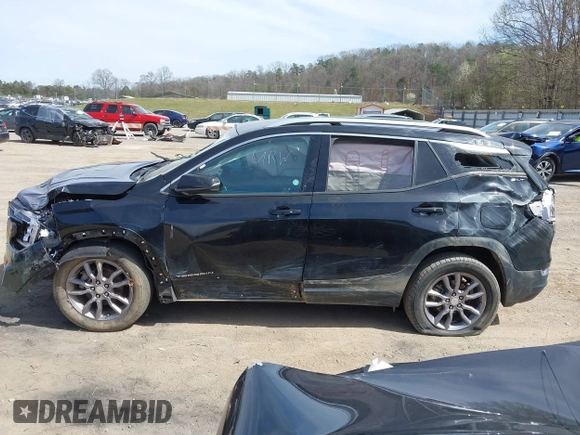 2023 GMC Terrain SLT z VIN 3GKALPEG6PL189023, wystawiony jako IAAI lot #41829881 z przebiegiem 53 797 mil mil oraz . Historia ofert i sprzedaży dostępna na DreamBid. Obrazek 14.
