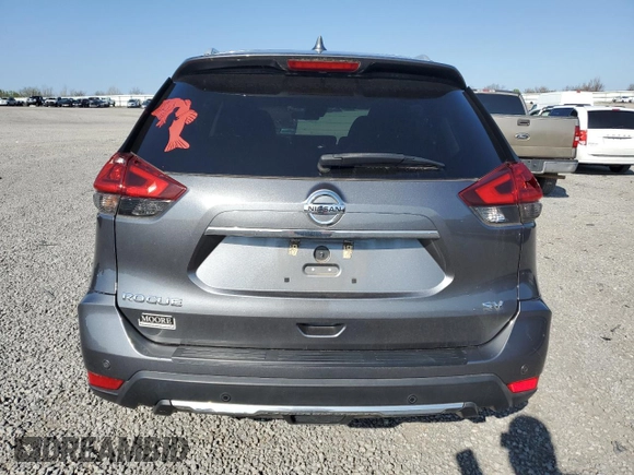 2019 Nissan Rogue SV with VIN 5N1AT2MT3KC753546, listed as a Copart auction lot 52684715 with 48,125 mi miles and Salvage Title. Bid and sale history available at carsss.com. Image 6.