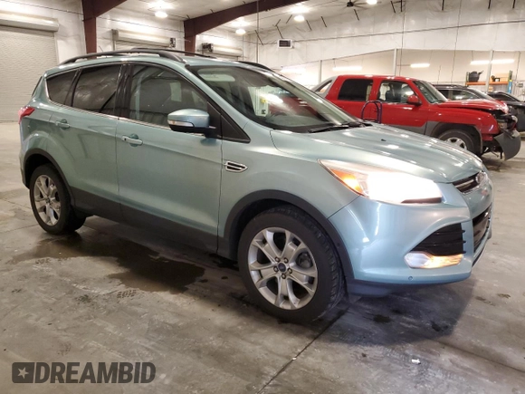 2013 Ford Escape SEL with VIN 1FMCU9H93DUA72099, listed as a Copart auction lot 58691955 with 30,449 mi miles and Salvage title. Bid and sale history available at DreamBid. Image 4.