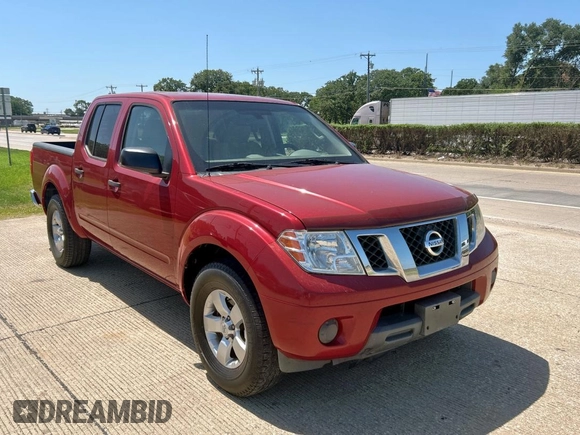 2012 Nissan Frontier SV with VIN 1N6AD0ER8CC456988, listed as a Copart auction lot 66021335 with 151,605 mi miles and Clean title. Bid and sale history available at DreamBid. Image 1.
