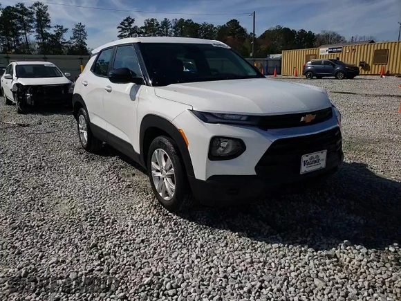 2023 Chevrolet TrailBlazer LS with VIN KL79MMS27PB179649, listed as a Copart auction lot 49480535 with 42,575 mi miles and Salvage Title. Bid and sale history available at DreamBid. Image 14.