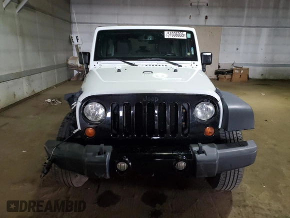 2017 Jeep Wrangler Unlimited Sport with VIN 1C4BJWDG1HL688424, listed as a Copart auction lot 51036035 with 130,499 mi miles and Salvage title. Bid and sale history available at DreamBid. Image 5.