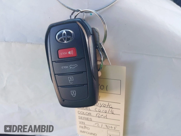 2024 Toyota Corolla SE with VIN 5YFS4MCEXRP217005, listed as a IAAI auction lot 41621895 with 4,177 mi miles and . Bid and sale history available at DreamBid. Image 11.