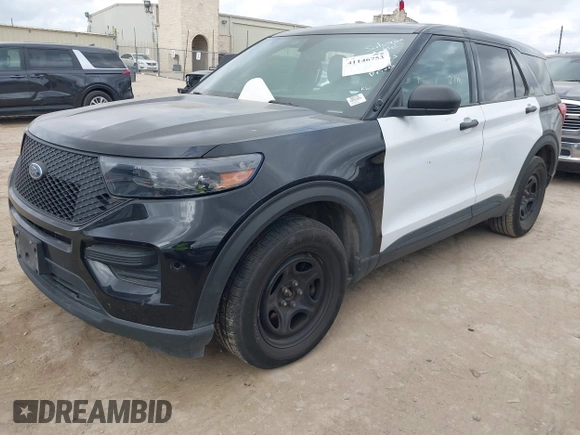 2021 Ford Police Interceptor Utility z VIN 1FM5K8AB1MGA24900, wystawiony jako IAAI lot #41146753 z przebiegiem 87 619 mil mil oraz . Historia ofert i sprzedaży dostępna na DreamBid. Obrazek 16.