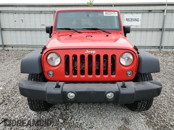 2015 Jeep Wrangler Sport с VIN 1C4AJWAG2FL698568, выставлен на аукционе Copart как лот 58222415 с пробегом 103 670 миль миль и Списание • Salvage title. История ставок и продаж доступна на DreamBid. Изображение 5.