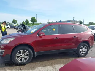 2015 Chevrolet Traverse LT with VIN 1GNKRGKD9FJ162100, listed as a IAAI auction lot 42159483 with 141,255 mi miles and . Bid and sale history available at DreamBid. Image 14.