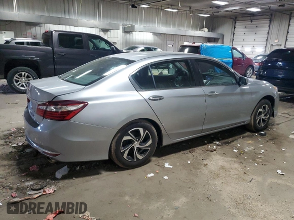 2016 Honda Accord LX with VIN 1HGCR2F36GA205926, listed as a Copart auction lot 51178145 with 134,807 mi miles and Non Repairable. Bid and sale history available at DreamBid. Image 3.