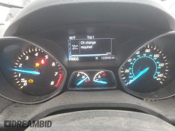 2014 Ford Escape SE with VIN 1FMCU0G90EUC27903, listed as a Copart auction lot 51216885 with 133,948 mi miles and Salvage Title. Bid and sale history available at carsss.com. Image 9.