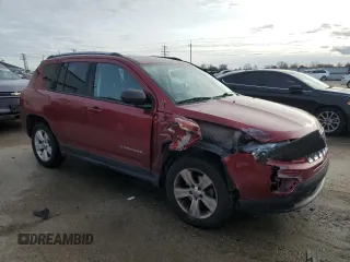 2017 Jeep Compass Sport z VIN 1C4NJCBA2HD123264, wystawiony jako Copart lot #45902185 z przebiegiem 103 081 mil mil oraz Szkoda całkowita • Salvage title. Historia ofert i sprzedaży dostępna na DreamBid. Obrazek 4.