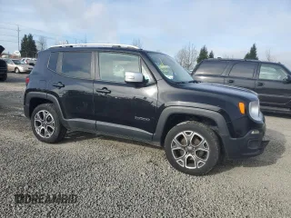 2017 Jeep Renegade Limited with VIN ZACCJBDB9HPE49331, listed as a Copart auction lot 50062075 with 169,533 mi miles and Clean title. Bid and sale history available at DreamBid. Image 4.
