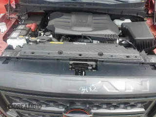 2024 Nissan Titan Pro-4X with VIN 1N6AA1ED8RN118197, listed as a Copart auction lot 64471595 with 3,576 mi miles and Salvage title. Bid and sale history available at DreamBid. Image 11.