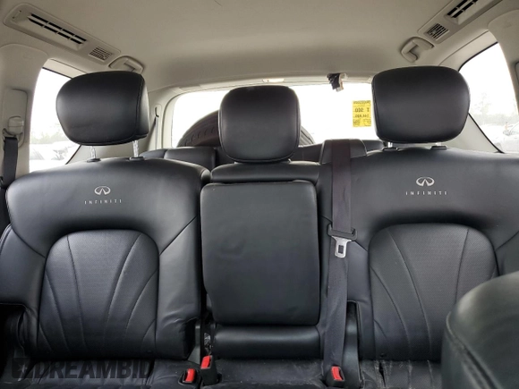 2012 Infiniti QX56 8-passenger with VIN JN8AZ2NDXC9715289, listed as a Copart auction lot 51847835 with 144,489 mi miles and Clean Title. Bid and sale history available at carsss.com. Image 10.