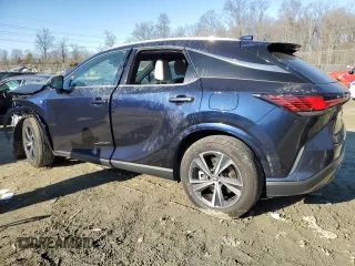 2023 Lexus RX with VIN 2T2BAMCA8PC014838, listed as a Copart auction lot 42512055 with 0 mi miles and Salvage Title. Bid and sale history available at carsss.com. Image 2.