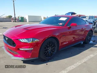 2021 Ford Mustang GT with VIN 1FA6P8CF3M5103948, listed as a IAAI auction lot 41371529 with 67,182 mi miles. Bid and sale history available at carsss.com. Image 18.