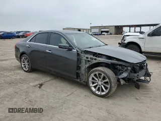 2017 Cadillac CTS Luxury AWD with VIN 1G6AX5SX1H0154089, listed as a Copart auction lot 54744095 with 90,851 mi miles and Salvage title. Bid and sale history available at DreamBid. Image 4.