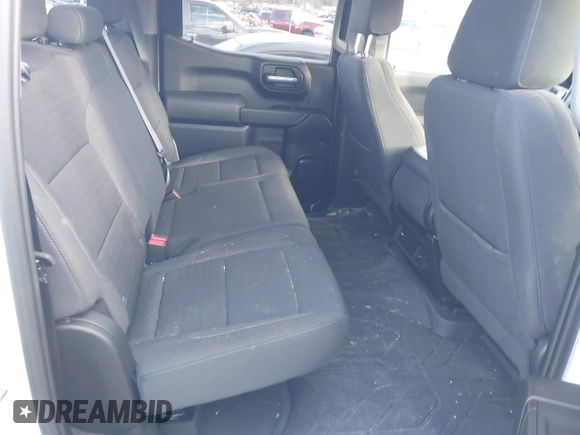 2022 Chevrolet Silverado 1500 Custom with VIN 1GCPDBEKXNZ599159, listed as a IAAI auction lot 41136493 with 23,412 mi miles. Bid and sale history available at carsss.com. Image 8.