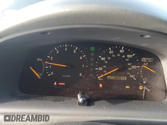 1997 Lexus ES 300 Luxury Sport Sdn with VIN JT8BF22G5V0057703, listed as a Copart auction lot 84712734 with 160,575 mi miles and Salvage Title. Bid and sale history available at carsss.com. Image 9.