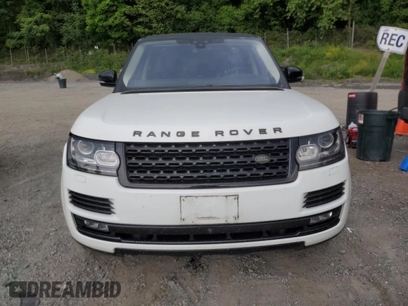 2017 Land Rover Range Rover с VIN SALGS2FE4HA361012, выставлен на аукционе Copart как лот 59709645 с пробегом 93 871 миль миль и Списание • Salvage title. История ставок и продаж доступна на DreamBid. Изображение 5.