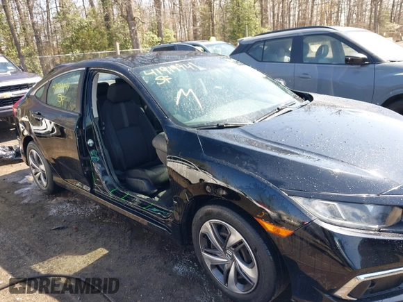 2020 Honda Civic LX with VIN 2HGFC2F69LH532499, listed as a IAAI auction lot 41919941 with 96,936 mi miles and . Bid and sale history available at DreamBid. Image 6.