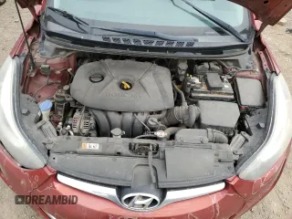 2014 Hyundai Elantra SE with VIN 5NPDH4AE7EH534358, listed as a Copart auction lot 53651345 with 152,845 mi miles and Salvage Title. Bid and sale history available at DreamBid. Image 11.