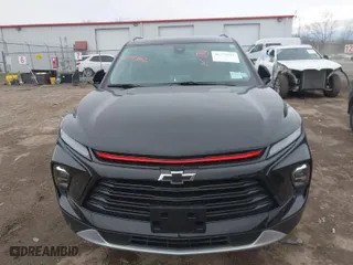 2025 Chevrolet Blazer LT with VIN 3GNKBHR44SS162000, listed as a IAAI auction lot 41773192 with 718 mi miles. Bid and sale history available at carsss.com. Image 13.
