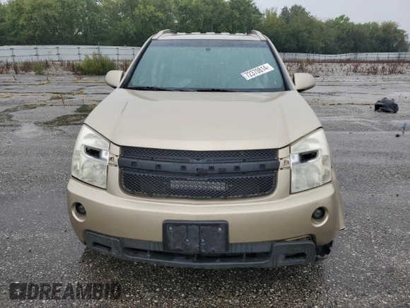 2008 Chevrolet Equinox LTZ with VIN 2CNDL83F386299697, listed as a Copart auction lot 72370814 with 123,041 mi miles and Salvage Title. Bid and sale history available at carsss.com. Image 5.