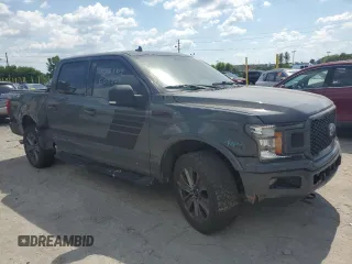 2018 Ford F-150 XL с VIN 1FTEW1EP0JFE09307, выставлен на аукционе Copart как лот 63623455 с пробегом Не указан миль и Чистый • Clean title. История ставок и продаж доступна на DreamBid. Изображение 4.