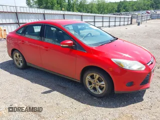 2014 Ford Focus SE with VIN 1FADP3F21EL196436, listed as a IAAI auction lot 42092612 with 159,305 mi miles. Bid and sale history available at carsss.com. Image 1.