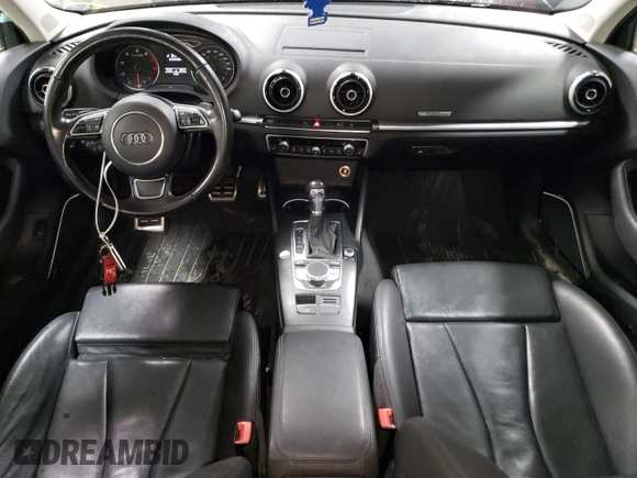 2015 Audi A3 Premium Plus with VIN WAUEFGFF2F1062766, listed as a Copart auction lot 52493835 with 26,679 mi miles and Salvage title. Bid and sale history available at DreamBid. Image 8.