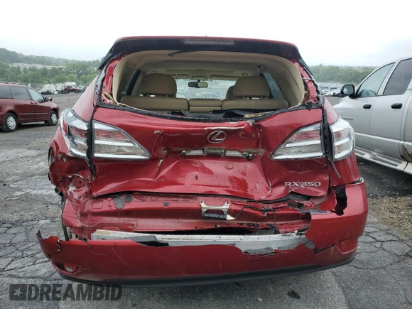2011 Lexus RX 350 с VIN 2T2BK1BA0BC102028, выставлен на аукционе Copart как лот 61439135 с пробегом 143 592 миль миль и Списание • Salvage title. История ставок и продаж доступна на DreamBid. Изображение 6.