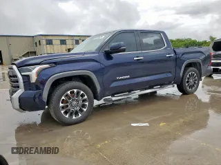 2022 Toyota Tundra Limited with VIN 5TFJA5AB4NX009569, listed as a Copart auction lot 60349575 with 52,360 mi miles and Salvage title. Bid and sale history available at DreamBid. Image 1.
