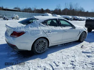 2020 Genesis G70 2.0T z VIN KMTG64LA1LU051157, wystawiony jako Copart lot #89180485 z przebiegiem 29 978 mil mil oraz Szkoda całkowita • Salvage title. Historia ofert i sprzedaży dostępna na DreamBid. Obrazek 3.