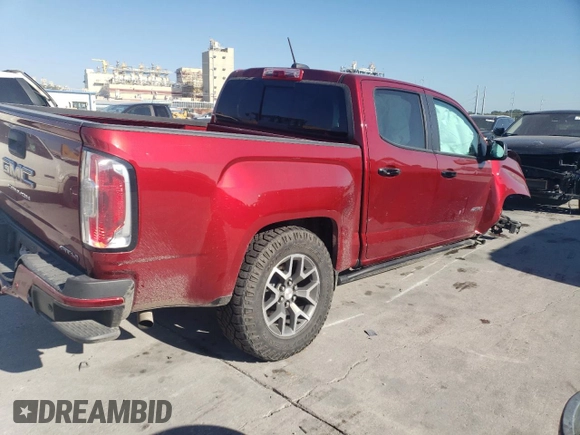 2021 GMC Canyon 4WD AT4 w/Cloth with VIN 1GTG6FEN2M1224875, listed as a Copart auction lot 77651494 with 81,495 mi miles and Salvage Title. Bid and sale history available at carsss.com. Image 3.